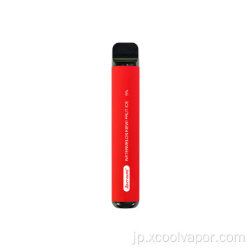 Xcool Vape 1000 PUFFの使い捨て電子CIG